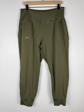 Under Armour Womens UA Motion Joggers Green Fitted